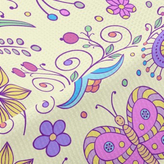 Dream World Butterfly Piqué