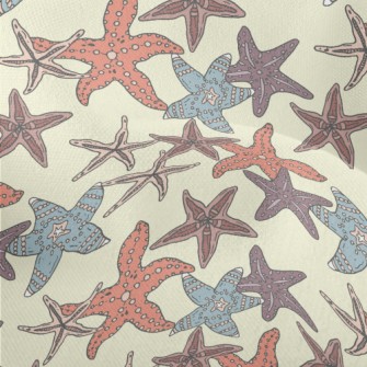 Various Starfish Families Lightweight Performance Linen