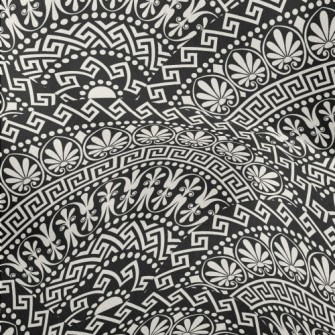 Mysterious Black And White Kal Lightweight Performance Linen
