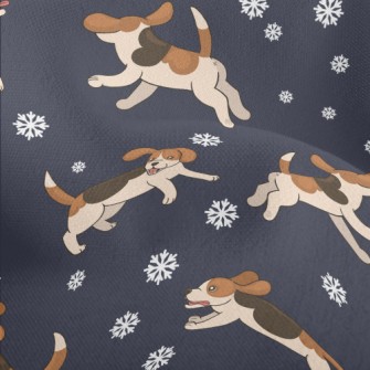 Chasing Snowflake Dogs Lightweight Performance Linen