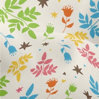 Colorful Leaves Lightweight Performance Linen