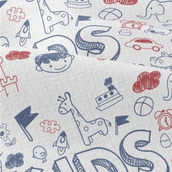 Fun Kid Doodles Modern Jersey