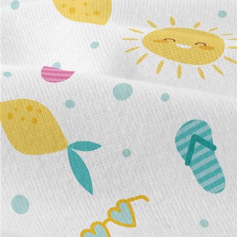 Sunglasses Beach Slippers Modern Jersey