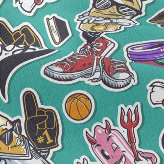 Funny Stationery Man Modern Jersey