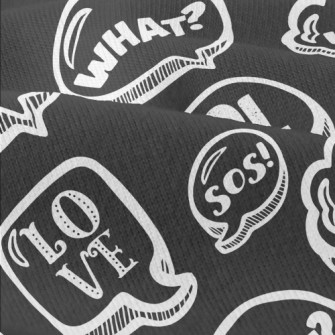 Cute Dialog Text Modern Jersey