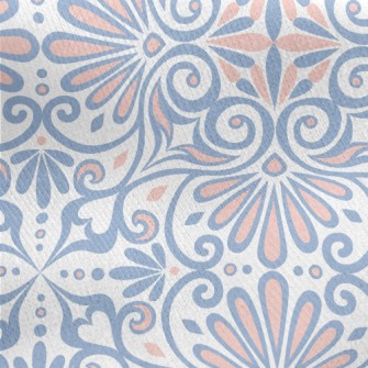 Soft And Beautiful Damask Jersey Backed Fleece