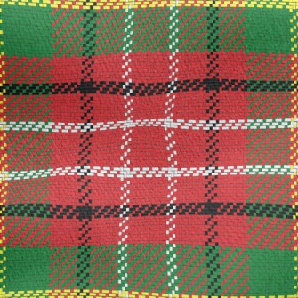 Classic Scotch Plaid Jersey Backed Fleece