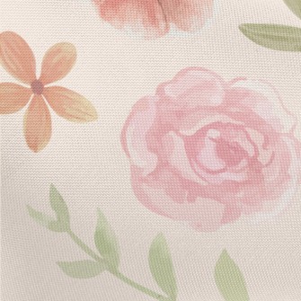Smudged Gentle Rose Pongee