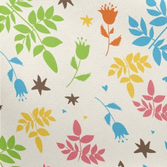 Colorful Leaves Pongee