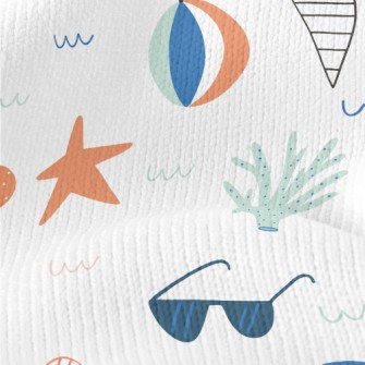 Coral Fish Beach Ball Stretch Jersey