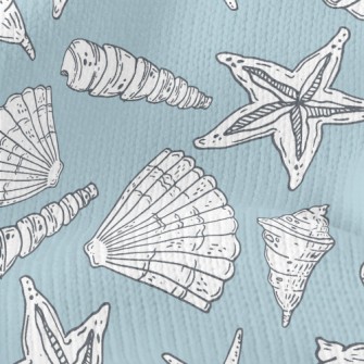 Mottled Shell Starfish Stretch Jersey