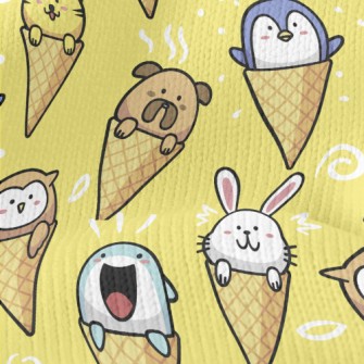 Cute Animal Cone Stretch Jersey