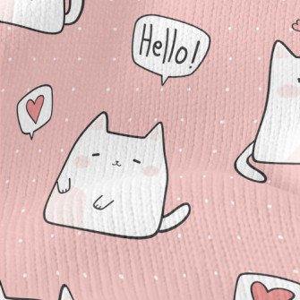 Shy Hello Kitty Stretch Jersey