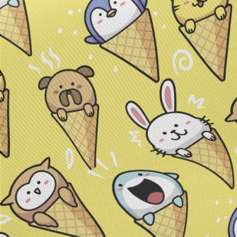 Cute Animal Cone Midweight Cotton Poplin