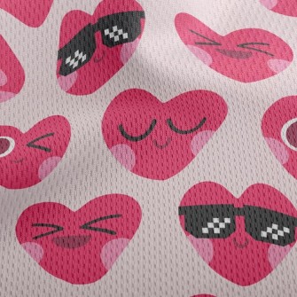 Variety Of Expressions Of Love Athletic Mesh Flat Back