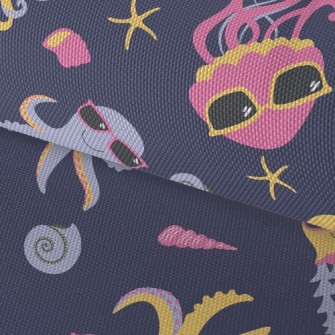 Cool Partying Octopus Waterproof Oxford