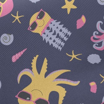 Cool Partying Octopus Twill