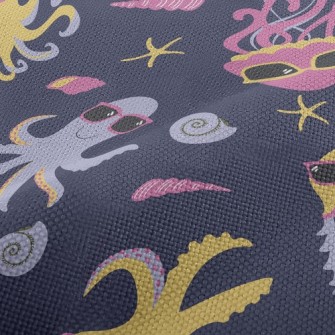Cool Partying Octopus Performance Linen