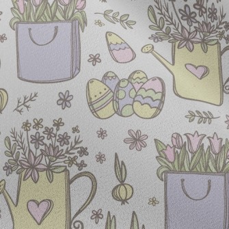 Cute Paper Bag Flowers Chiffon