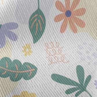 Childlike Random Drawing Of Fl Standard Corduroy