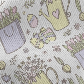 Cute Paper Bag Flowers Standard Corduroy