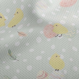 Dot Mini Chick Athletic Mesh Flat Back