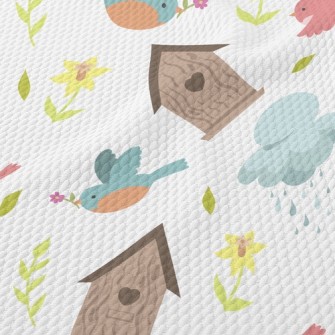 Bird's Warm Nest Birdseye Piqué