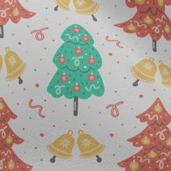 Cartoon Lively Christmas Tree Chiffon