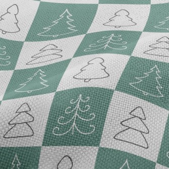 Square Christmas Tree Performance Linen