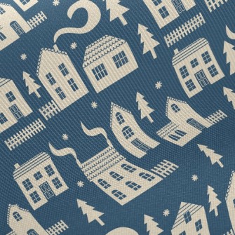 Cozy Fairy Tale House Twill