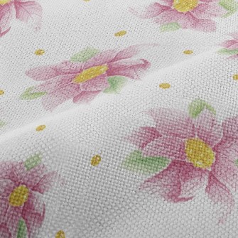 Pink Christmas Red Performance Linen