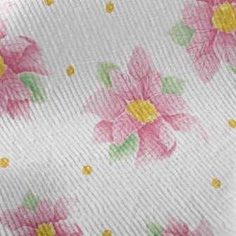 Pink Christmas Red Standard Corduroy