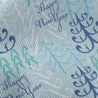 Warm Happy New Year Standard Corduroy