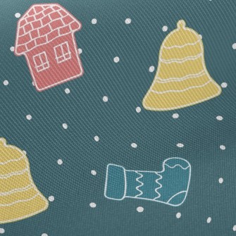Dotted Christmas Stocking Chri Twill