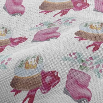 Fantasy Bow Glass Ball Performance Linen