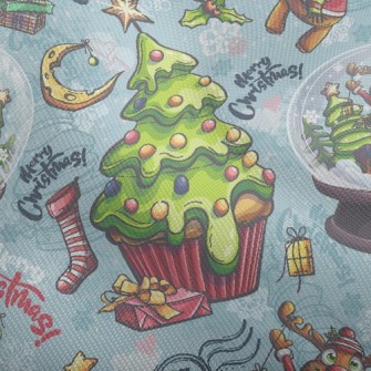 Christmas Tree Elk Glass Ball Dobby