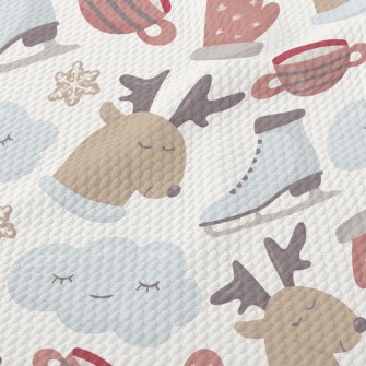 Dark Cloud Elk Skates Birdseye Piqué