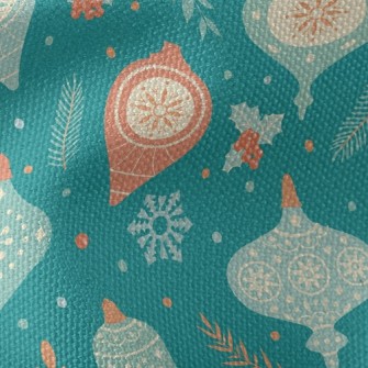 Simple Christmas Bells Waterproof Canvas