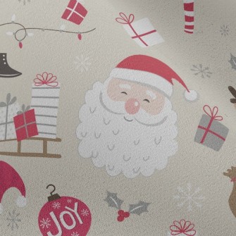 Kind Santa Claus Chiffon