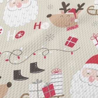 Kind Santa Claus Birdseye Piqué