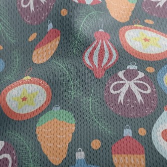 A Dazzling Array Of Christmas  Athletic Mesh Flat Back