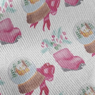 Fantasy Bow Glass Ball Standard Corduroy