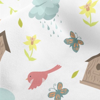 Bird's Warm Nest Micro Fleece