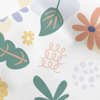 Childlike Random Drawing Of Fl Micro Fleece