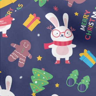 White Rabbit Family Celebratin Micro Fleece