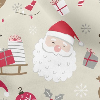 Kind Santa Claus Micro Fleece
