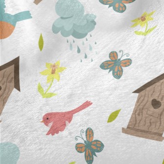 Bird's Warm Nest Minky