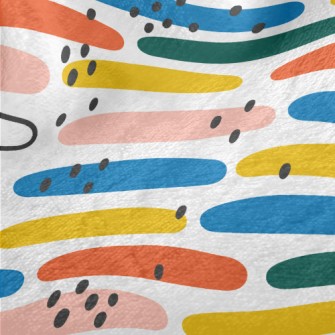 Rectangular Color Block Minky