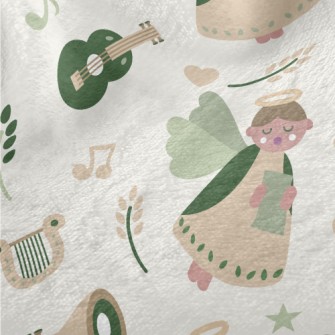 Angels Singing Praises Minky