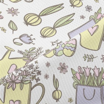 Cute Paper Bag Flowers Piqué